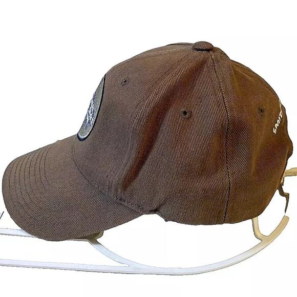 Smithsonian Air & Space Museum Strapback Hat/Cap Brown Twill Washington DC Mall - Picture 3 of 8